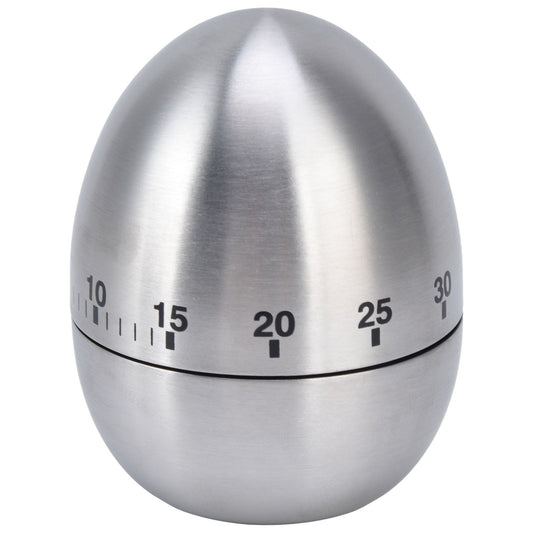 Cooking Timer Egg Shaped Clear Scale Design Manual Mechanical 60 Minutes Kitchen Baking Timing Reminder V1294-YM0523-3118220025811