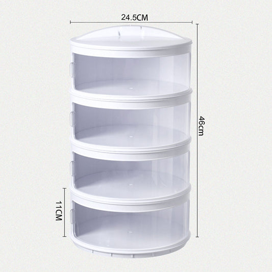 Insulated Food Cover Multilayer Heat Preservation Warm Intimate Effective Isolation Stackable Dish Cover4 V1294-YM0523-3118220027414
