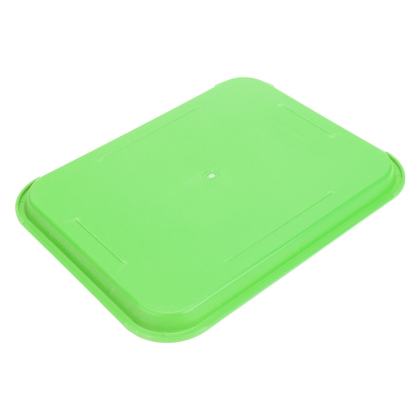 Fast Food Tray PP Rectangular Thick Slip Resistant Multi Purpose Food Service Tray for Restaurant CanteenGreen V1294-YM0523-3118220038113
