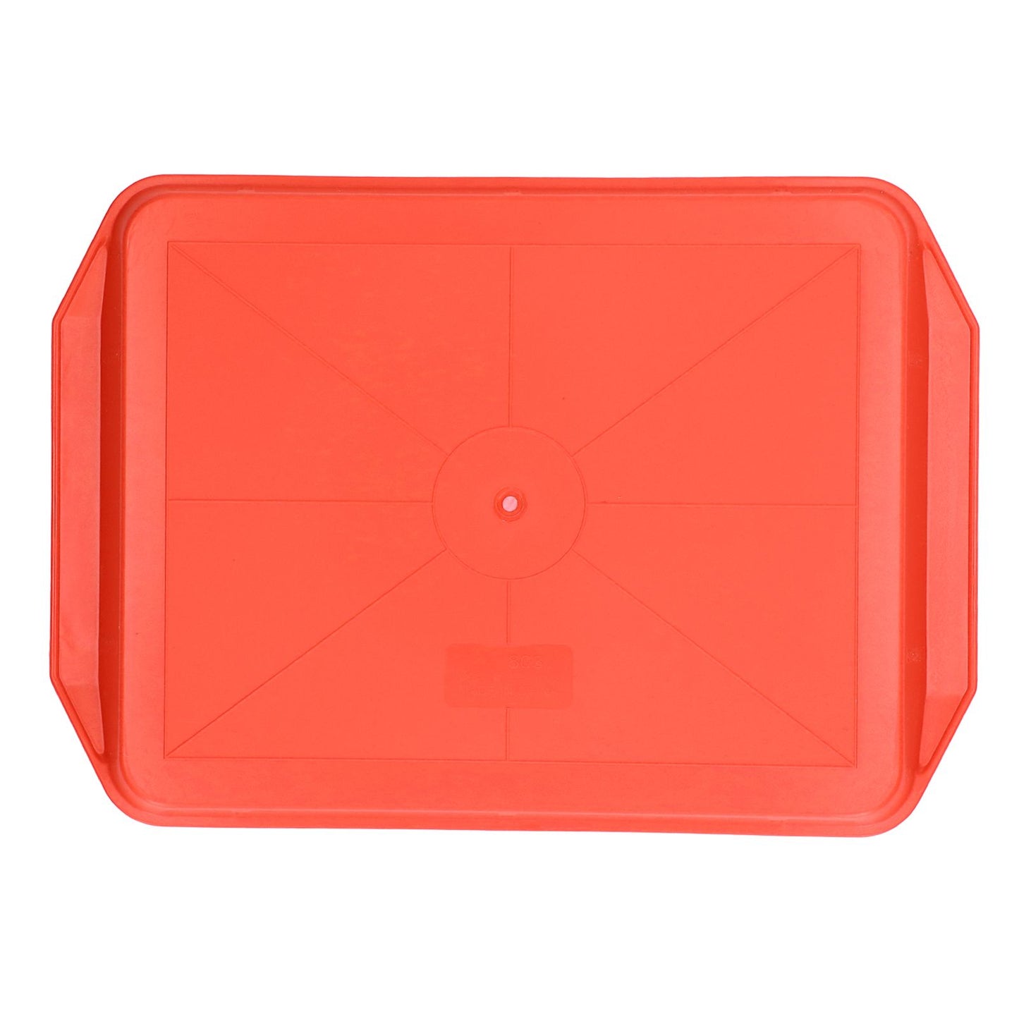 3PCS Colorful Food Tray Rectangle Thickened Binaural Plastic Tray Heat Resistance Stackable Cafeteria Trays V1294-YM0523-3118220042011