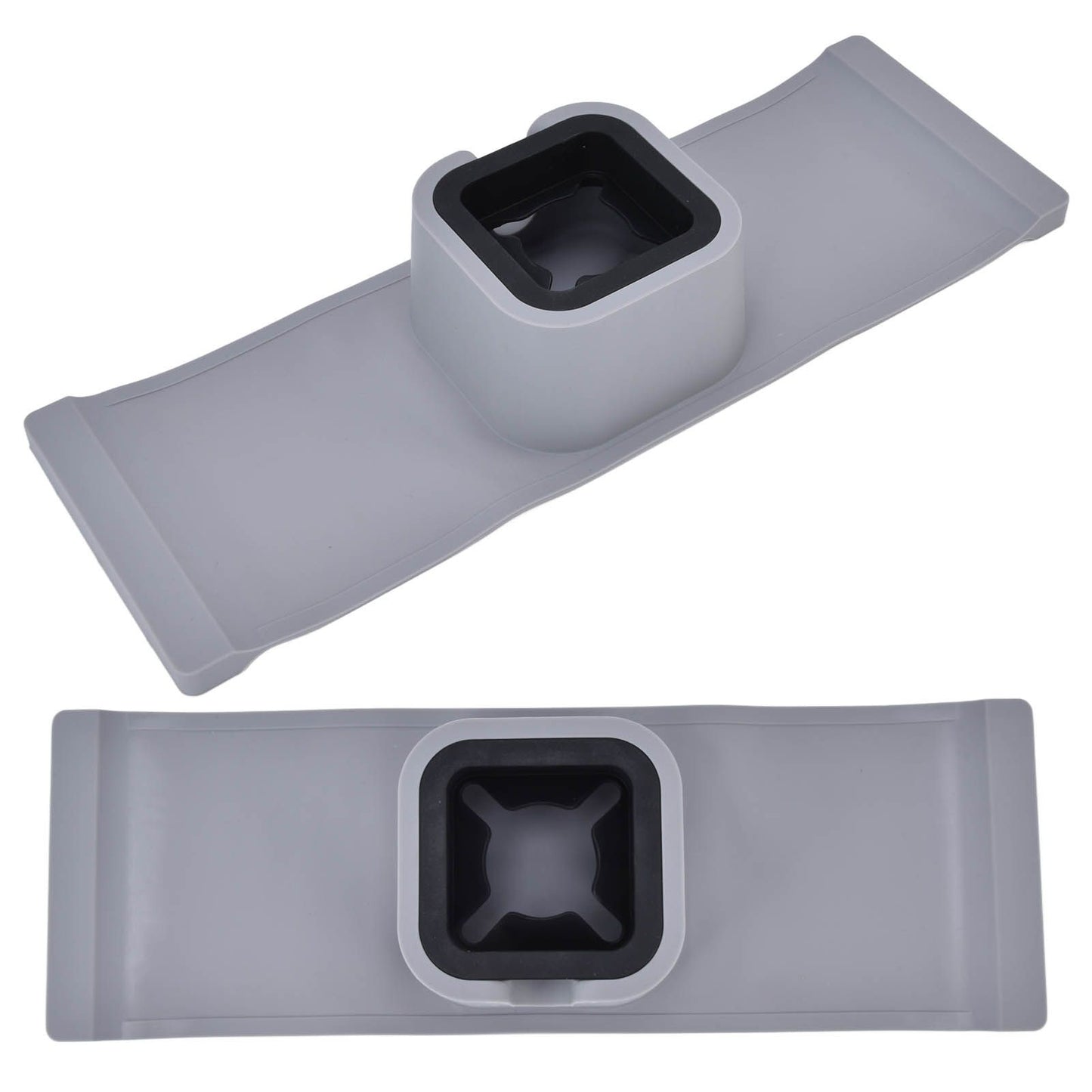 Cup Holder Couch Arm Cup Holder Sofa Arm Cup Tray Silicone Body for Living Room Balcony Gray V1294-YM0523-3118220051511