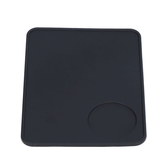 Coffee Tamping Mat Soft Flexible Black Food Grade Silicone Odorless Non Slip Coffee Corner Tamper Mat V1294-YM0523-3118220085111