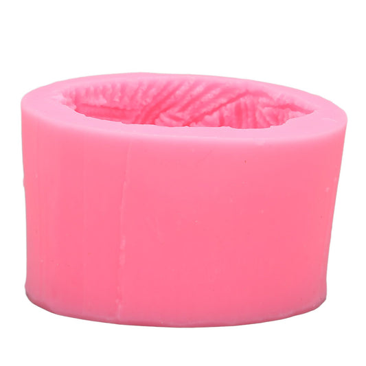 Aromatherapy Gypsum Candle Mould Chocolate Mousse Silicone Mold for Three Dimensional Wool Ball Decorating V1294-YM0523-3118220086511