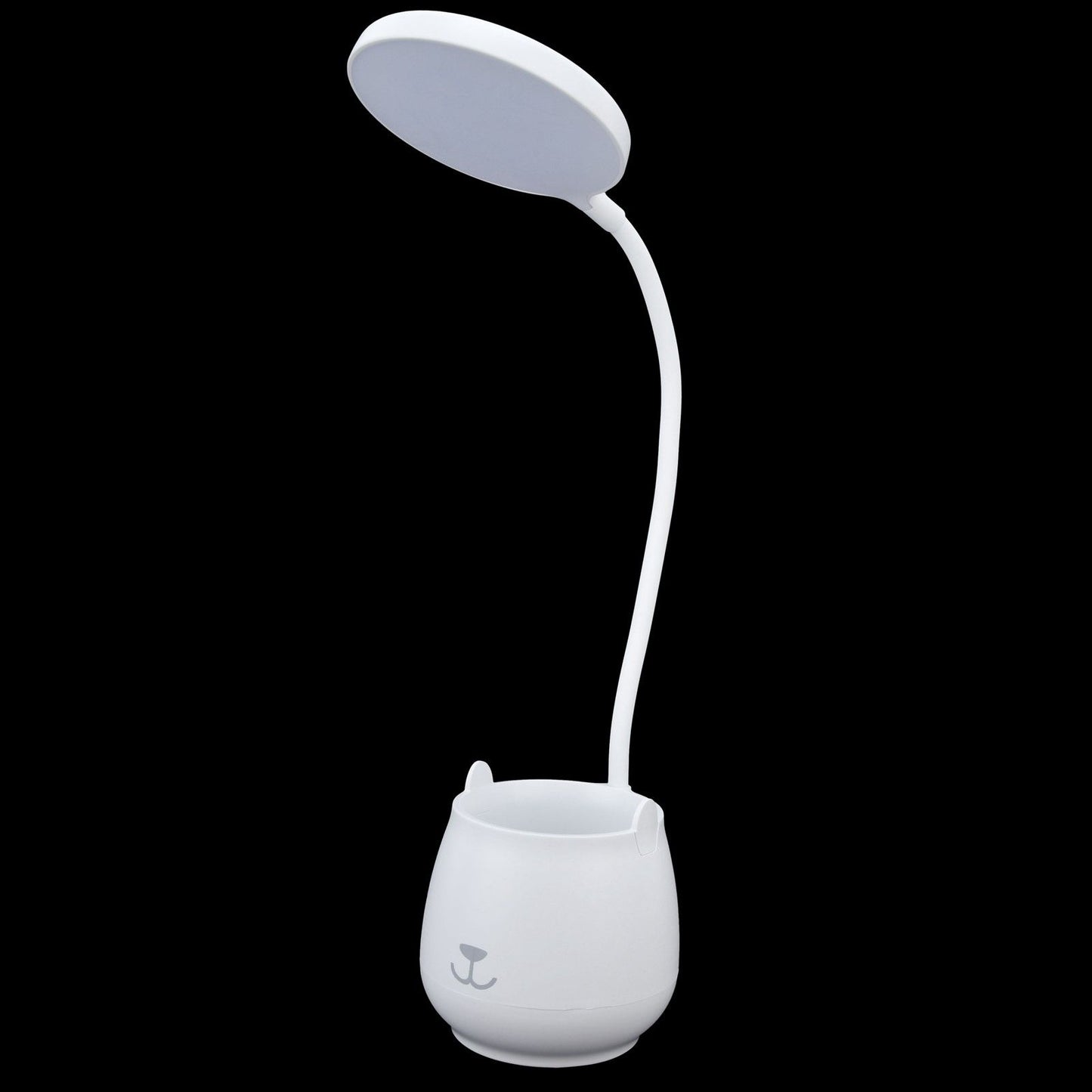 LED Desk Lamp Plastic Flexible Desk LED Light with Pen Holder for Table Lighting 5V V1294-YM0523-3119210184511