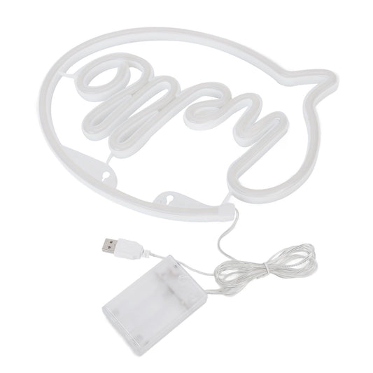 Neon Light USB Powered Battery Operated Hello LED Neon Sign for Restaurant Decoration Bar Decoration 5V V1294-YM0523-3119210195911