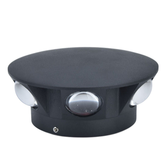 LED Wall Light Mini Mushroom Interior Aluminum 6 Sided Luminous Decorative Wall Lamp for Home Hotel Halls V1294-YM0523-3119210256311