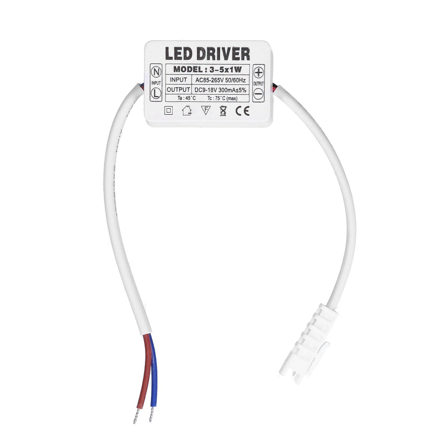 LED Driver 300mA 9-18VDC Small Size Easy Installation Good Heat Dissipation LED Transformer for Home V1294-YM0523-3119210262711