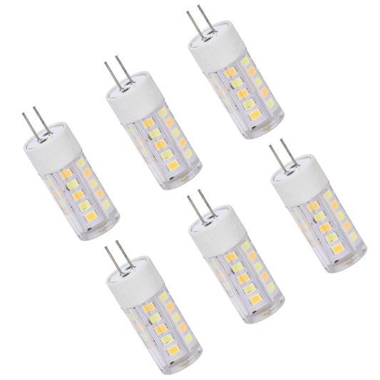 6PCS G4 Light Bulb 3 Light Color 220V Small Ceiling Lamp Bulb Wall Lamp Bulb for Home OfficeG4 3W 32LED V1294-YM0523-3119210280111