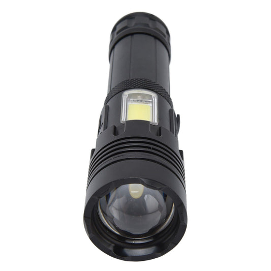 Glare Flashlight Super Bright Waterproof Zoomable with Power Display for Outdoor V1294-YM0523-3119220002211