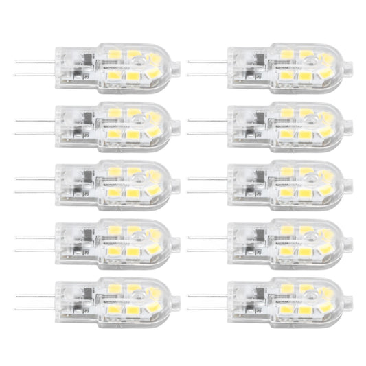10Pcs G4 LED Bulb Brightness Dimming High Color Rendering Transparent Shell Light Bulbs for Landscape Lights V1294-YM0523-3119220037611