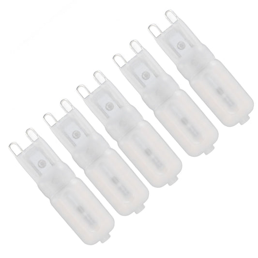 5Pcs G9 LED Bulb Brightness Dimmable High Color Rendering White Shell 22 LEDs Light Bulb for Landscape Lights V1294-YM0523-3119220037812
