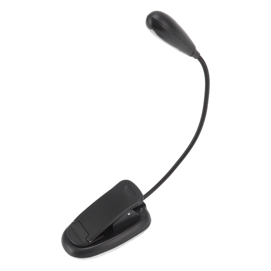 Clip On Light Black 9 Level 7 Lamps Foldable Flexible Gooseneck USB Rechargeable LED Clip Table Reading Lamp V1294-YM0523-3119220053111