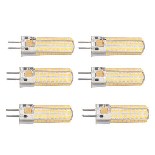 6Pcs GY6.35 LED Bulb 7W AC DC12V 700lm 72 LEDs 360 Degree LED Corn Light Bulb for Pendant Lamps Ceiling Lamps V1294-YM0523-3119220064712
