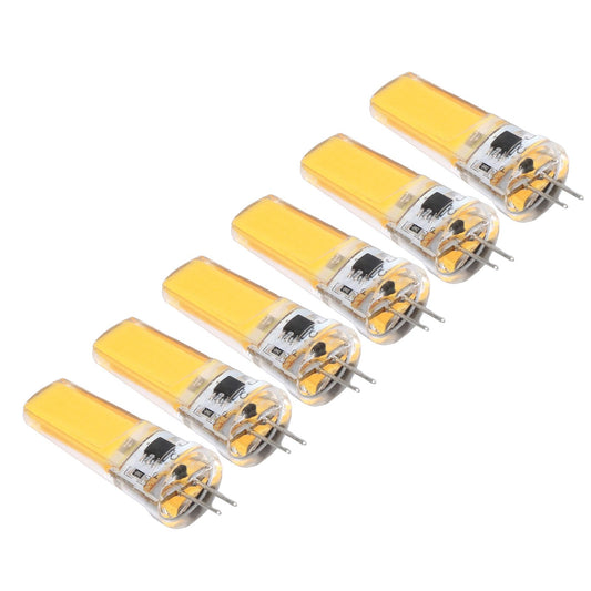 6 Pieces G4 LED Bulbs 9W Dimmable COB Lamp 500LM for Home Ceiling Landscape Chandelier Lamps 3000K Warm Light V1294-YM0523-3119220066012