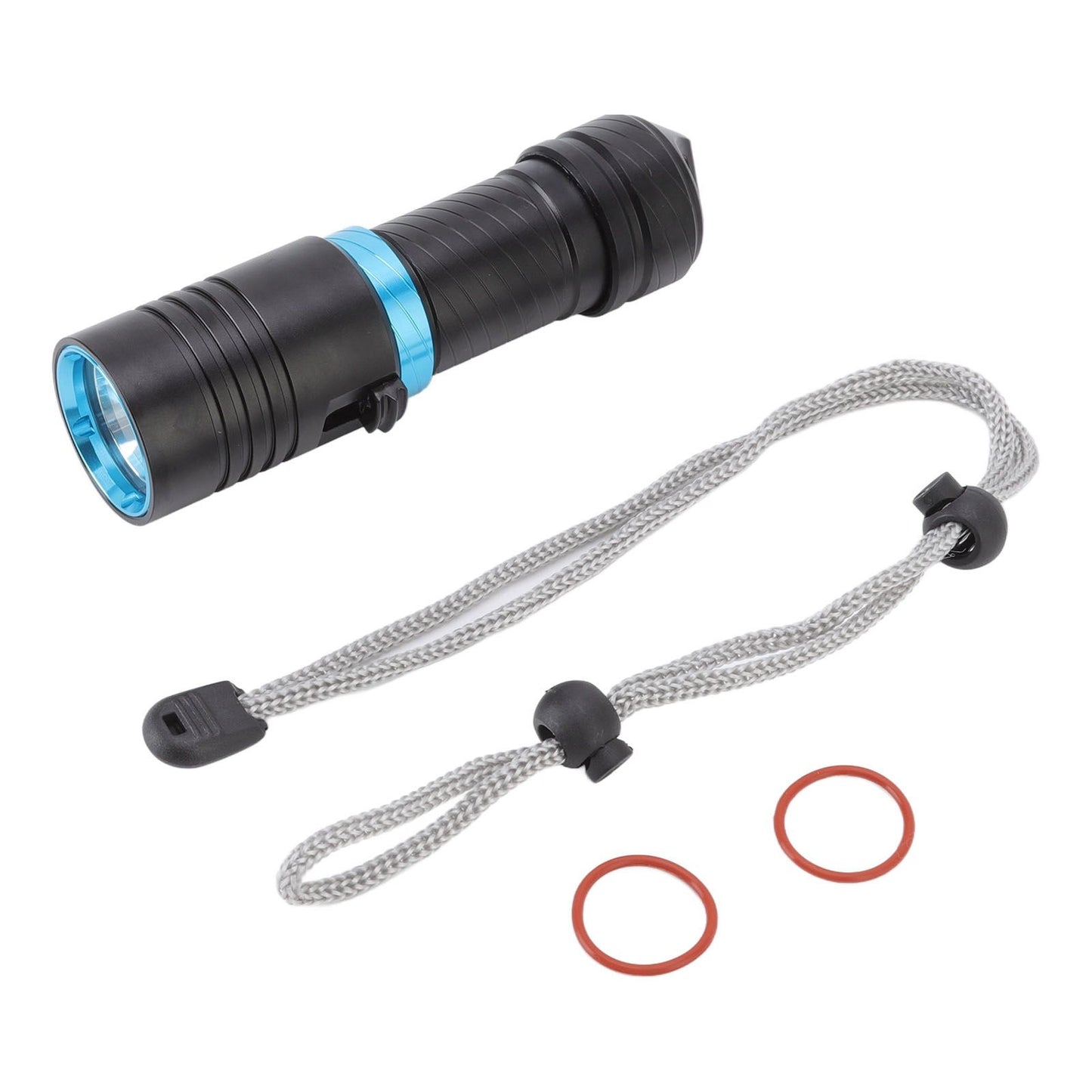 5000LM Diving Flashlight IPX8 100m Underwater Waterproof Infinitely Dimmable L2 LED Beads Scuba Dive Lights V1294-YM0523-3119220068611