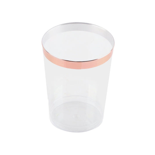 20pcs 9oz 270ml Hard Plastic Airline Cup Water Cup Wine Glass For Dessert Western Food Party Party V1294-YM221125LD01-5-0421