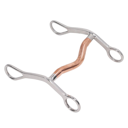 Horse Mouth Bit Stainless Steel Horse Breaking Bit Wear Resistant Corrosion Resistant Horse Snaffle Bit for V1294-YM3111220273611-0421