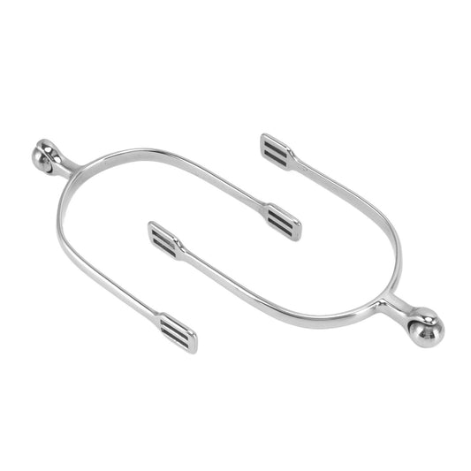 1 Pair Horse Spurs Stainless Steel Western Cowboy Equestrian Boot Spurs for Horse Training Riding V1294-YM3111220275411-0421