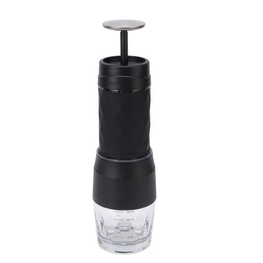 Maual Hand Coffee Maker Portable Travel Coffee Machine Compatible Ground Coffee and Coffee Capsule for V1294-YM3113220235412-0421