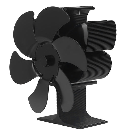 6 Blade Stove Fan Self Starting High Temperature Resistance and Energy Efficiency Heat Powered Fan for Home V1294-YM3113220248711-0421