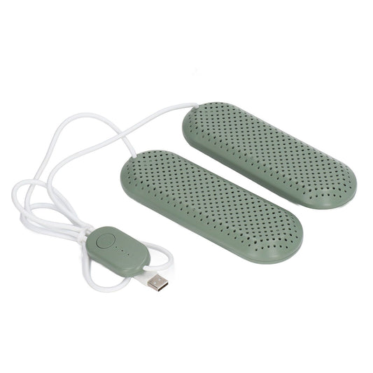 Household USB Shoe Dryer Student Dormitory Adult Deodorizing Boot Shoes Dryer with Timer OD Green V1294-YM3113220258012-0421