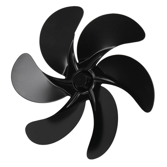 6 Blades Fireplace Fan Blade Replacement Universal Aluminum Alloy Fan Blade Stove Fan Accessories V1294-YM3113220262011-0421
