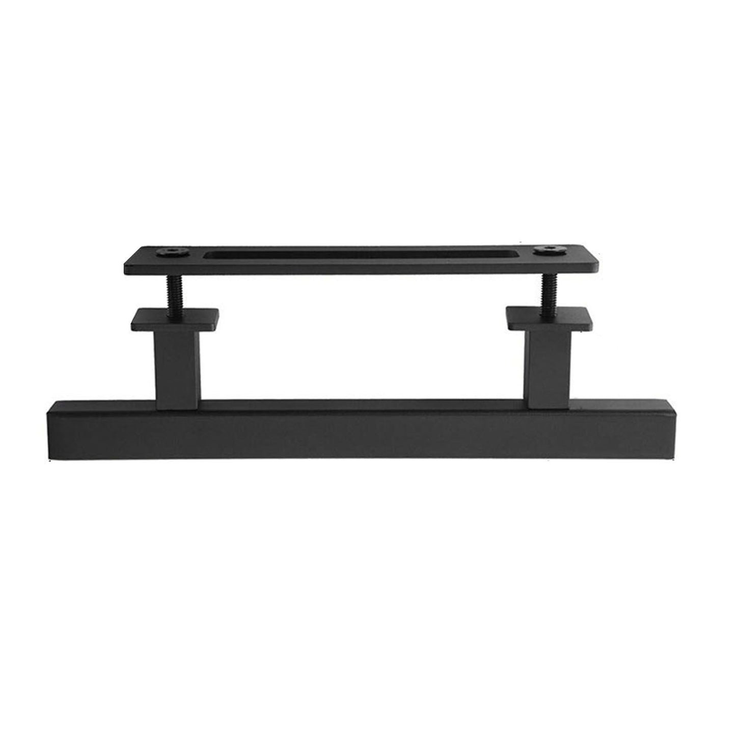 Sliding Barn Door Handle Carbon Steel 4.8mm Thick Double Sided Barn Door Push Pull Handle Black Square Handle V1294-YM3114220092412-0421