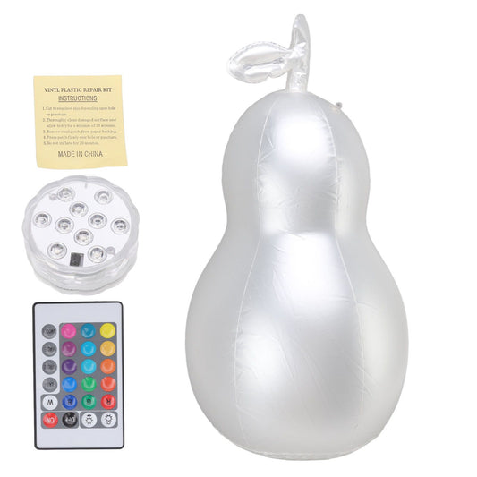 Inflatable Glowing Ball Avocado Shaped Waterproof Remote Control Light Up Ball for Party V1294-YM3115220100311-0421