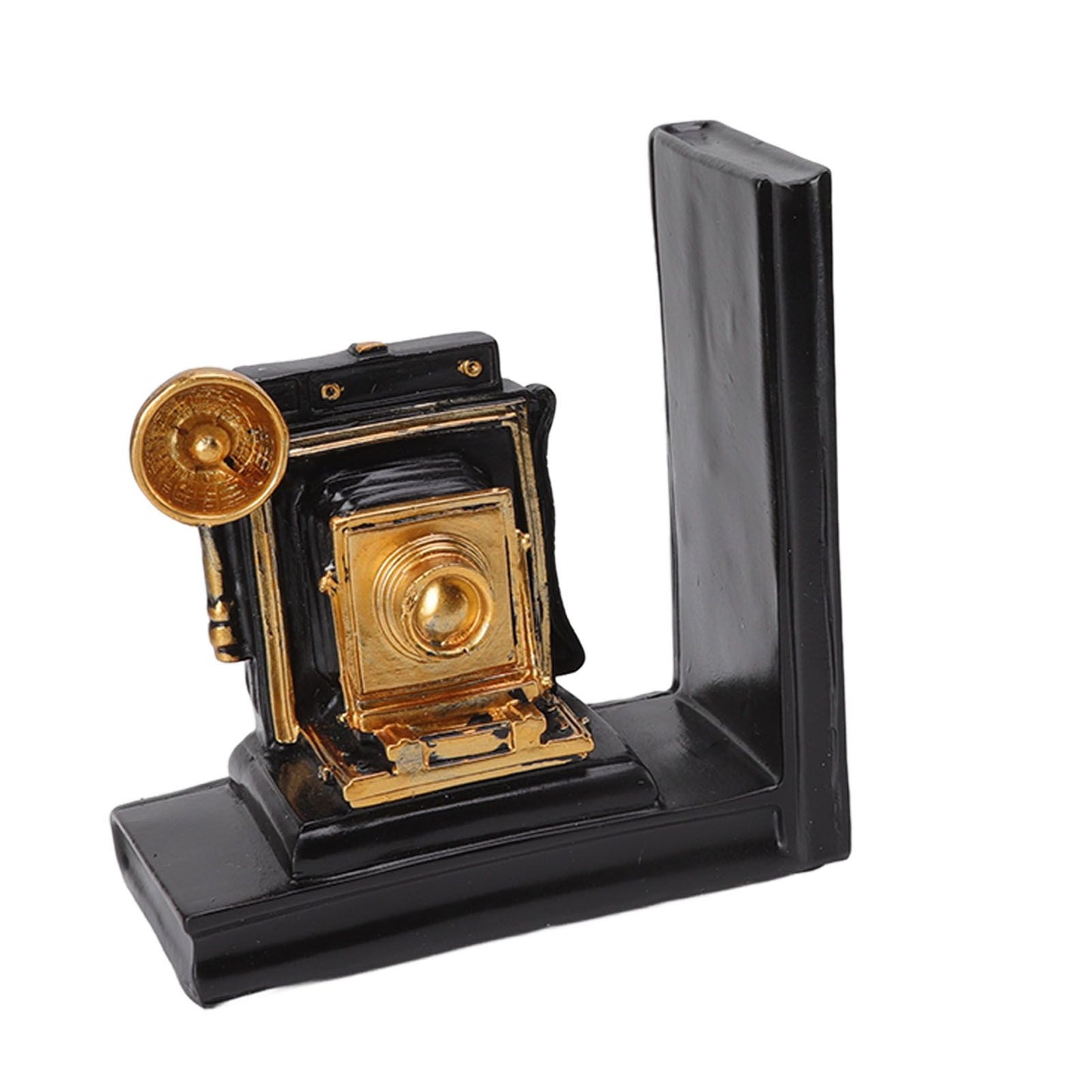 One Pair Shelf Book Ends Movie Projector Designed Resin Bookend Decoration for Study Home Office V1294-YM3115220102911-0421