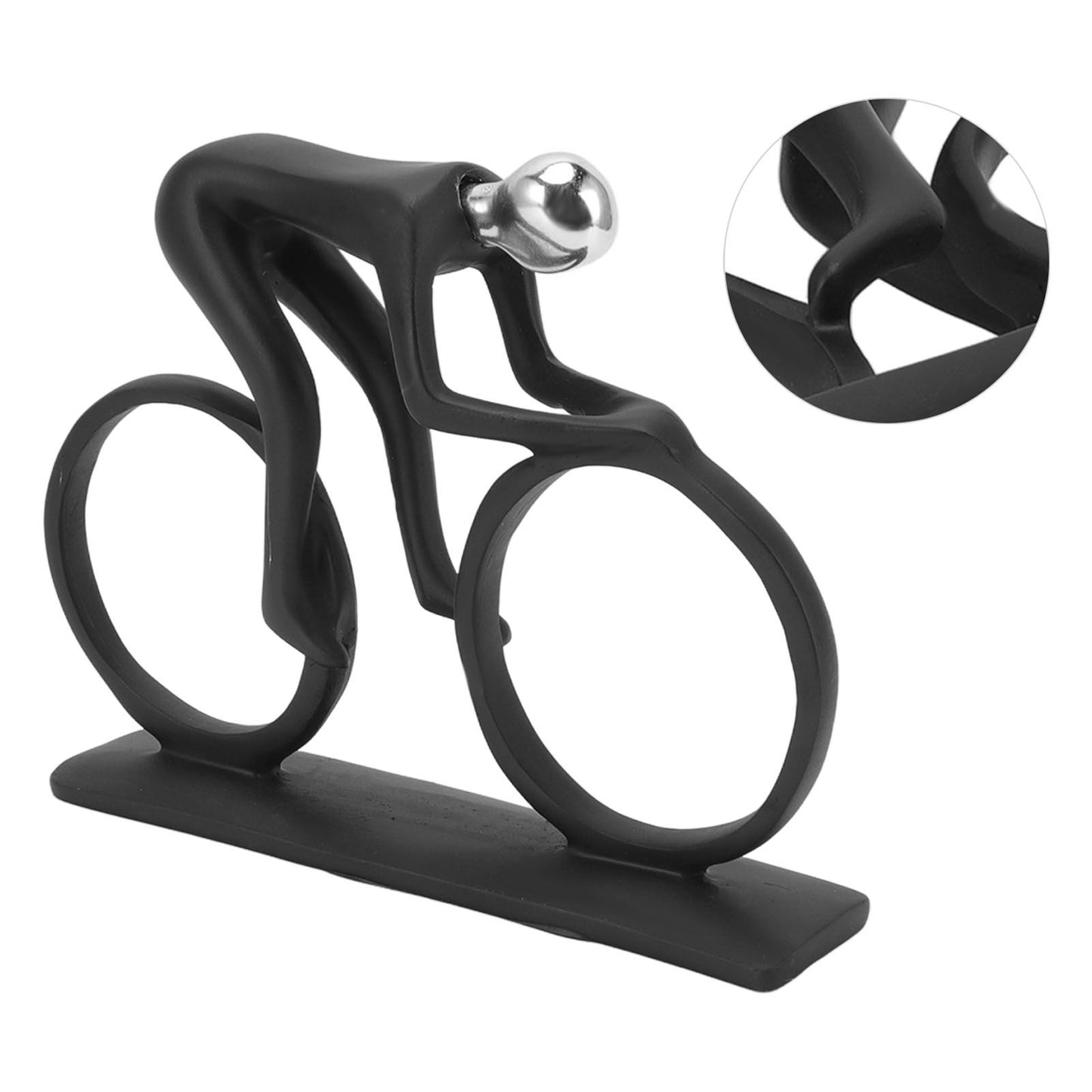 Cycling Ornament Resin Simple Streamlined Appearance Desktop Decoration for TV Table V1294-YM3115220103311-0421