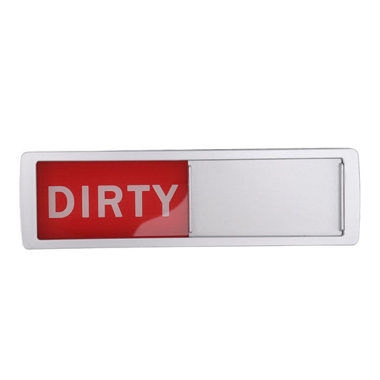Dishwasher Magnet Easy To Read Clean Dirty Sign Indicator for Dishwasher With Double Sided Adhesive Tape V1294-YM3115220112712-0421