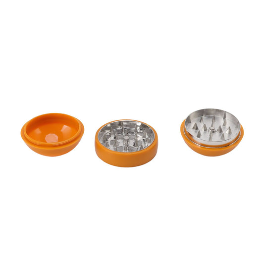 Spice Grinder 3 Layers Filter Zinc Alloy 55mm Ball Shap Strong Teeth Magnetic Connection Spice Crusher Hand V1294-YM3117220217111-0421
