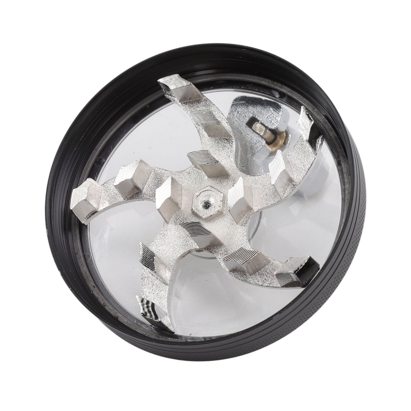 4 Layers Hand Crank Spices Grinder Zinc Alloy 60mm Manual Spice Grinder with Filter V1294-YM3117220223411-0421