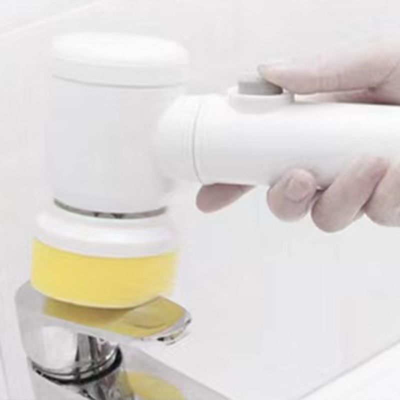 Electric Spin Scrubber Multifunctional Handheld Cordless Scrub Brush with 3 Cleaner Heads for Home Kitchen V1294-YM3117220225812-0421