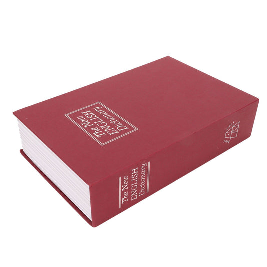 Book Safe Stainless Steel Liner Decorative ABS Material Humanized Design Protective Soft Touch Savings Bank V1294-YM3117220236111-0421