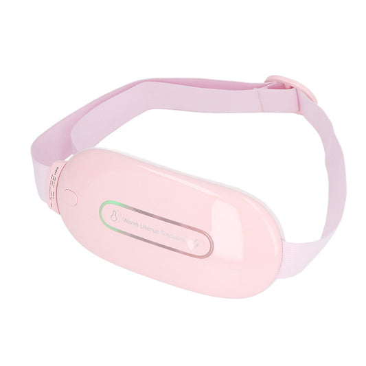 Electric Menstrual Heating Belt 3 Gears Fast Heating Intelligent Massage Electric Waist Belt for Women Pink V1294-YM3117220238711-0421