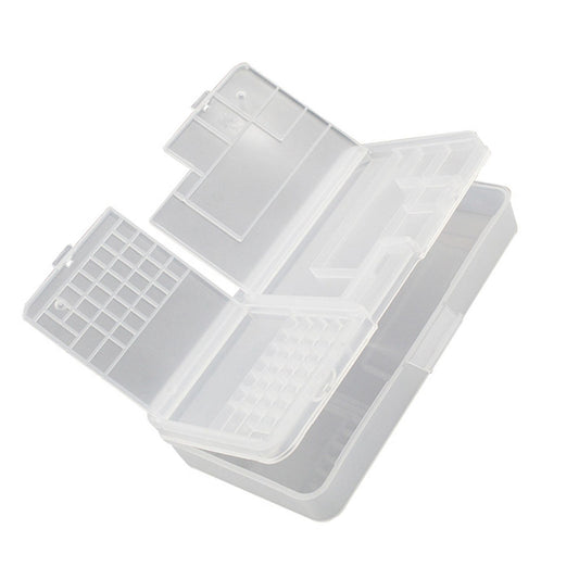 Electronic Components Storage Box Multipurpose Double Layer Rectangular PP Clear Component Containers V1294-YM3117220245311-0421