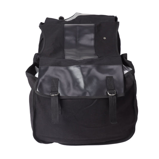Bike Rear Seat Carrier Pack Portable Large Capacity Bicycle Rear Seat Bag for Outdoor Black V1294-YM3117220247211-0421