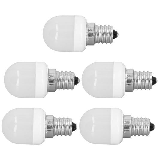5Pcs Ceiling Light Bulbs 1.5W High Temp Resistant White 75 Luminous Flux E12 Base LED Bulbs for Office V1294-YM3119220145912-0421