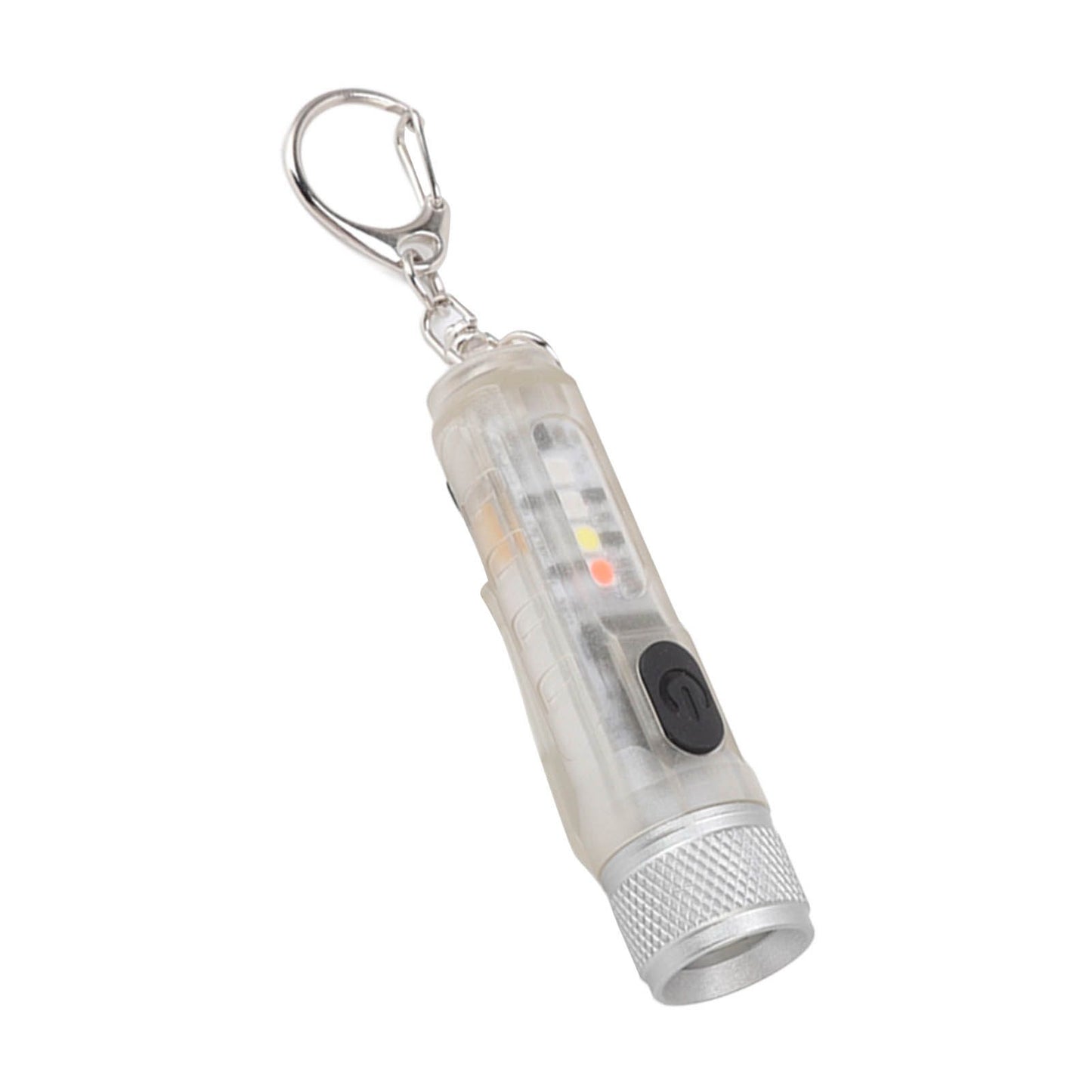 Strong Light Mini Keychain Flashlight Outdoor Portable Super Bright Multifunction LED Flashlight USB V1294-YM3119220148511-0421