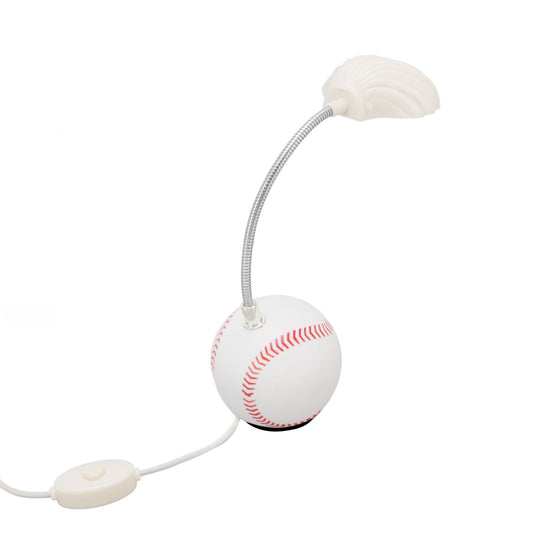 LED Table Lamp Baseball Base Seashell Shape Light Head Soft Light Portable USB Mini Desk Lamp for Home School V1294-YM3119220150611-0421