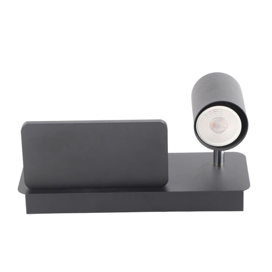 LED Wall Light USB Interface Wireless Charging LED Wall Lamp for Living Room Bedroom 85-265V Black Right V1294-YM3119220151213-0421