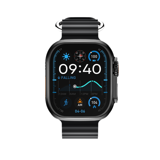 DT Ultra5pro Smart Watch, Full Touch Fitness Watch for Men Women, Black V1300-ULTRA5PRO-BLACK