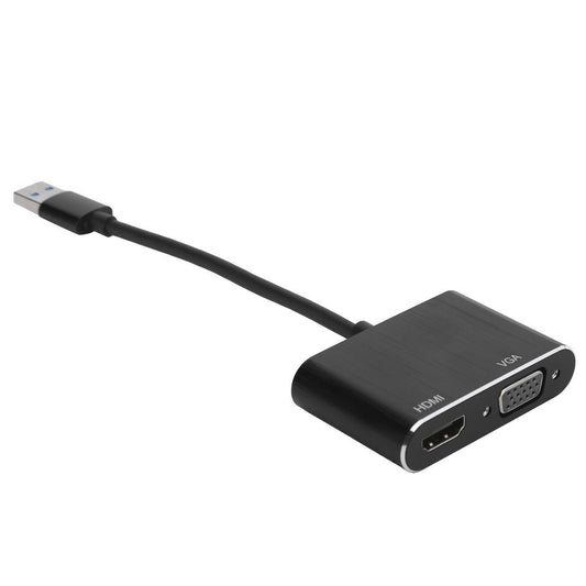 USB3.0 to VGA/HDMI Adapter Power Adapter Display Expansion Dock Computer Ac V1301-98940341