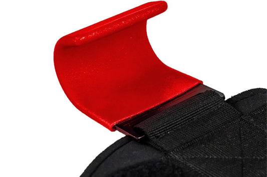 2pcs Weight Lifting Hook Hand Grip Support Wrist Straps Powerlifting Grips Gym Gloves(Red) V1308-DSZKI-149-1