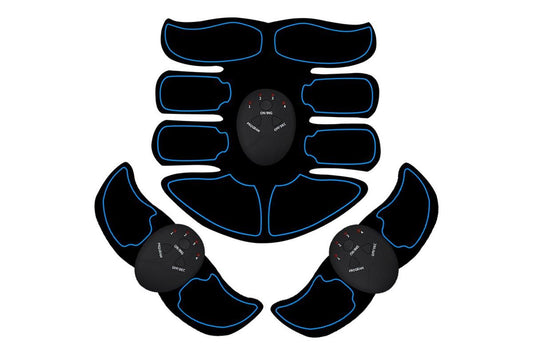 3Pcs Muscle Training ABS Stimulator Stimulator -Blue V1308-DSZKI-182-1