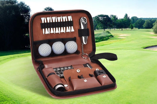 Portable Golf Accessories Set Tool Kit with Carrying Case V1308-DSZKI-196