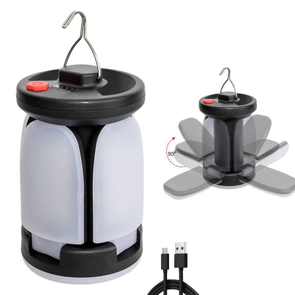 Folding Dimmable LED Camping Lantern Portable Outdoor Tent Light for Camping Emergency Fishing V1308-DSZKI-206