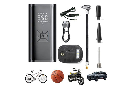 Electric Car Air Pump with Digital Display V1308-DSZKI-29