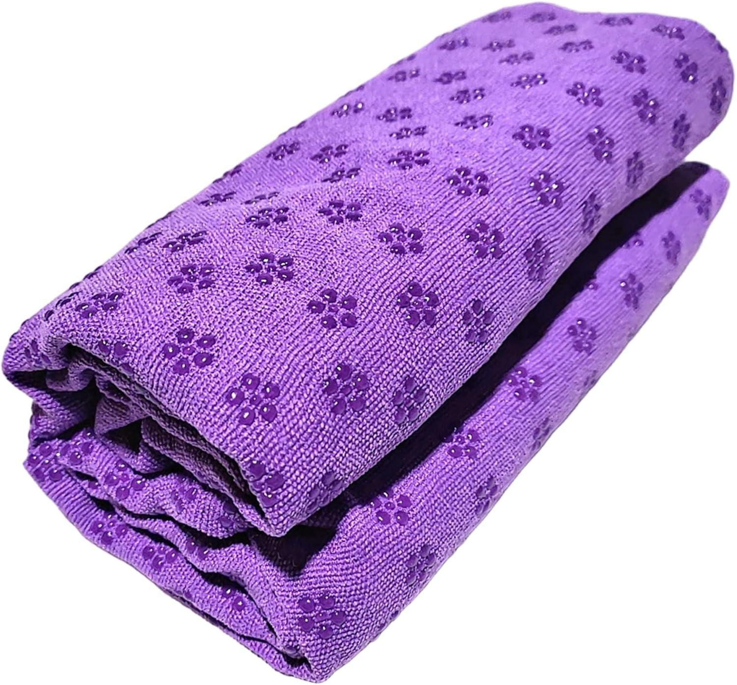 Non-slip High Temperature Yoga Towel Blue 183x63cm Microfiber 1pc V1308-DSZKI-305